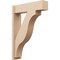 Ekena Millwork 8-in W x 30-in D x 42-in H Funston Block Rough Cedar Woodgrain TimberThane Outlooker, Primed Tan OUTUR080X30X42FST44RCPR - alternate 1